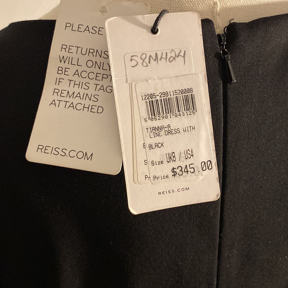 Reiss black Tianna dress - Picture 13 of 15